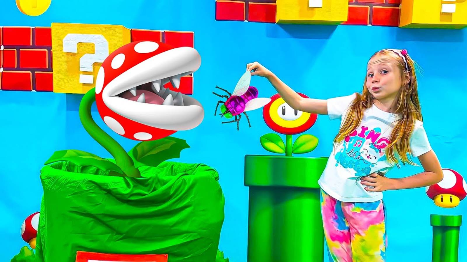 Настя играет с папой и другие детские истории