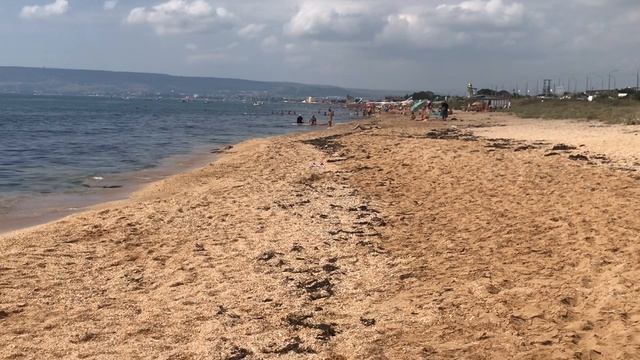 Пляжи в п.Береговое (Феодосия). Крым
