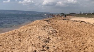 Пляжи в п.Береговое (Феодосия). Крым