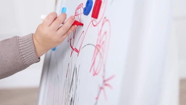 Мольберт детский развивающий UNIX Kids смотреть онлайн