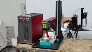 Ювелирная гравировка - лазерный станок для мелкой гравировки JPT20M8 F160