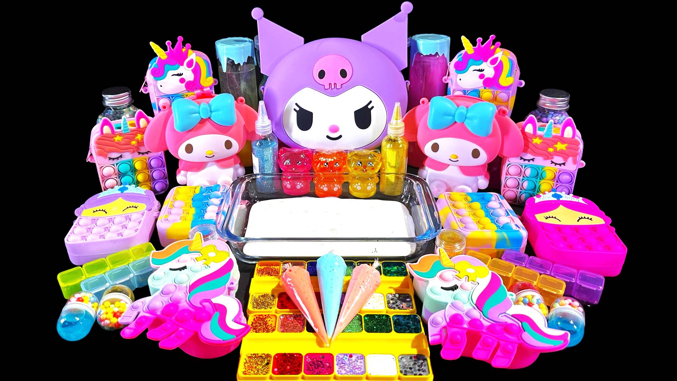 ЦЕЛЫЙ ЧАС КУРОМИ делает слаймы!