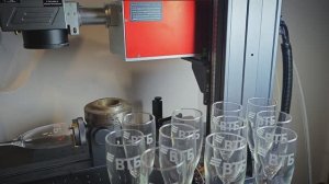 Гравировка стекла - ОПТ - полный цикл - UV10W - лазерный станок