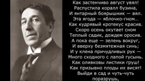 Песня 2025. Северянин И. - Выйди в сад…