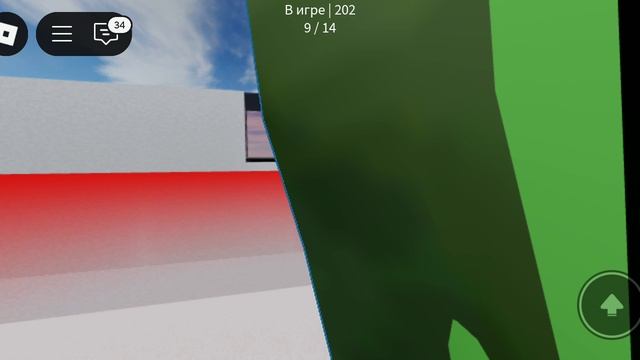 Я играю со своим братом  в роблокс дженга