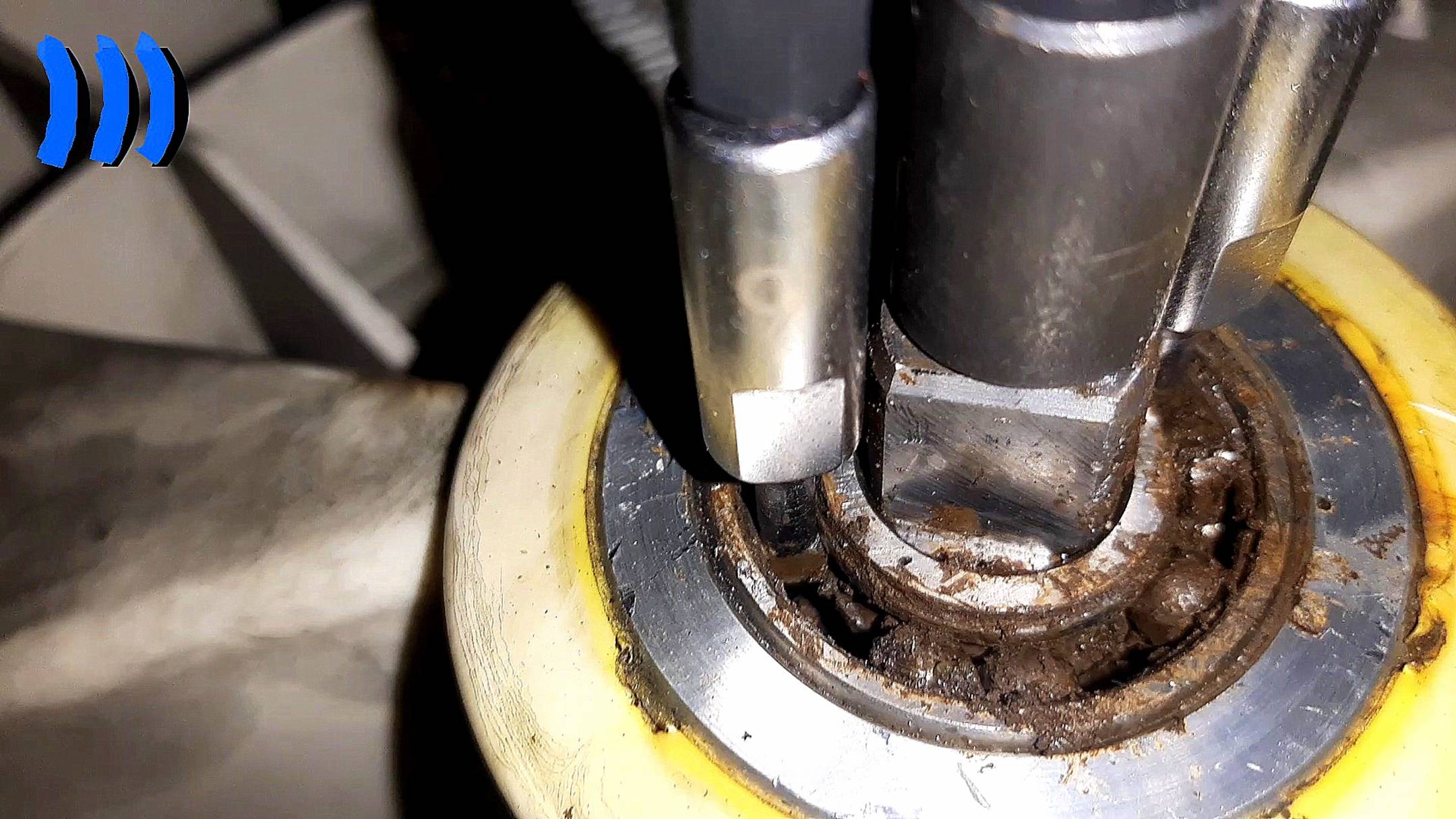 Удобный съёмник внутренних подшипников