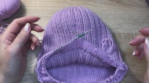 РАЗВОРОТ В КРУГОВОМ ВЯЗАНИИ БЕЗ ОТВЕРСТИЯ