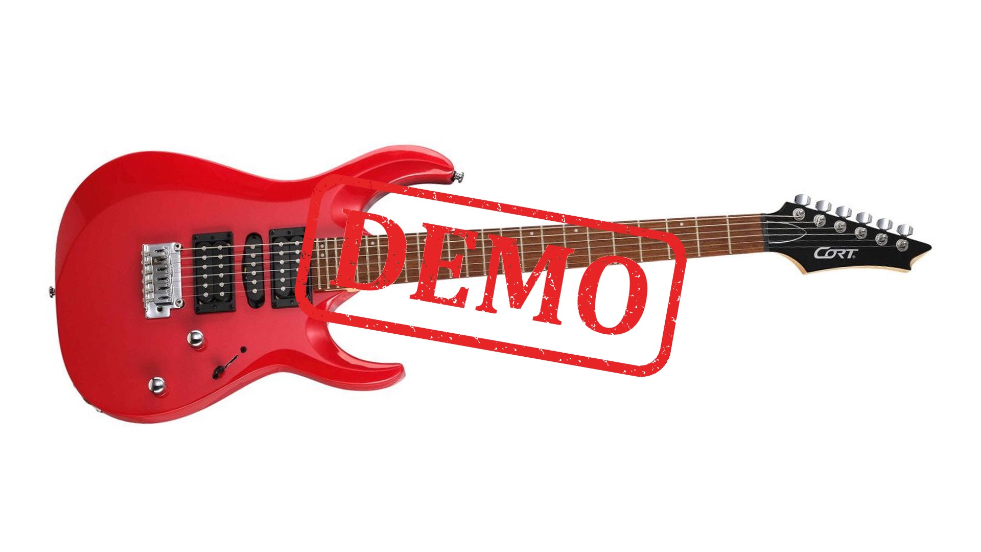 Электрогитара CORT X200-CRD - демонстрация звучания смотреть онлайн