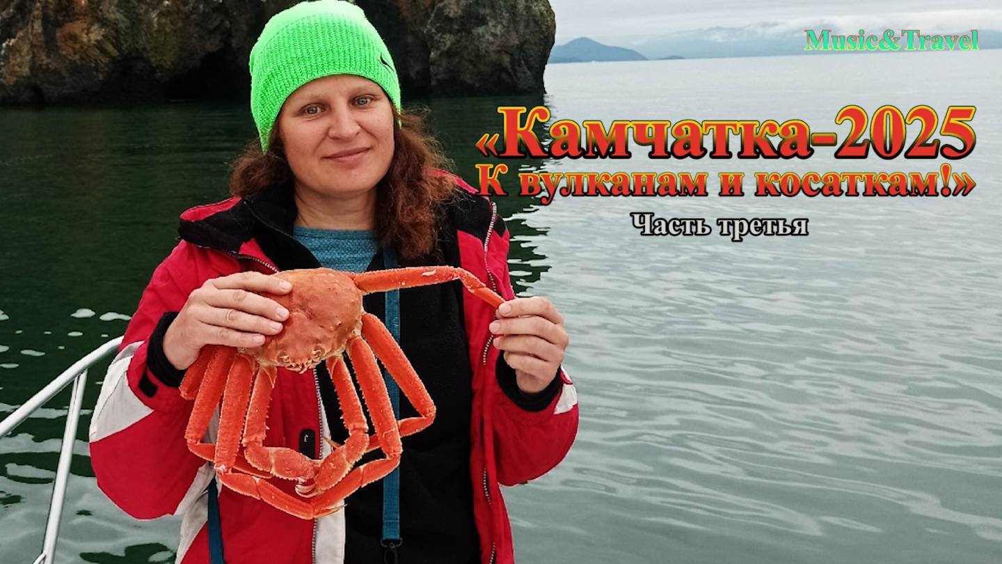 Камчатка - 2025. К вулканам и косаткам! часть 3 (Путешествие глазами блогера Светланы Дикановой) смотреть онлайн