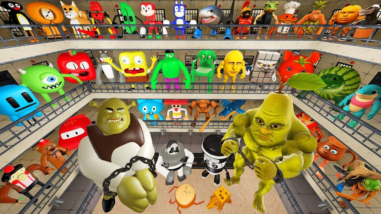 🚨Все Мемы С Животными Brainrot Против 3d-клонов Sanic смотреть онлайн