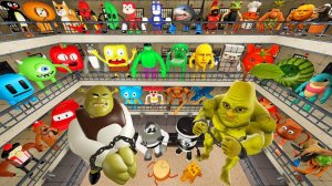 🚨Все Мемы С Животными Brainrot Против 3d-клонов Sanic