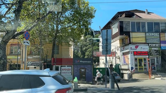 Ялта. По Московской, Киевской, К.Маркса улицами, до ост.Садовая. 09.07.2025. Крым. Crimea. Yalta. смотреть онлайн