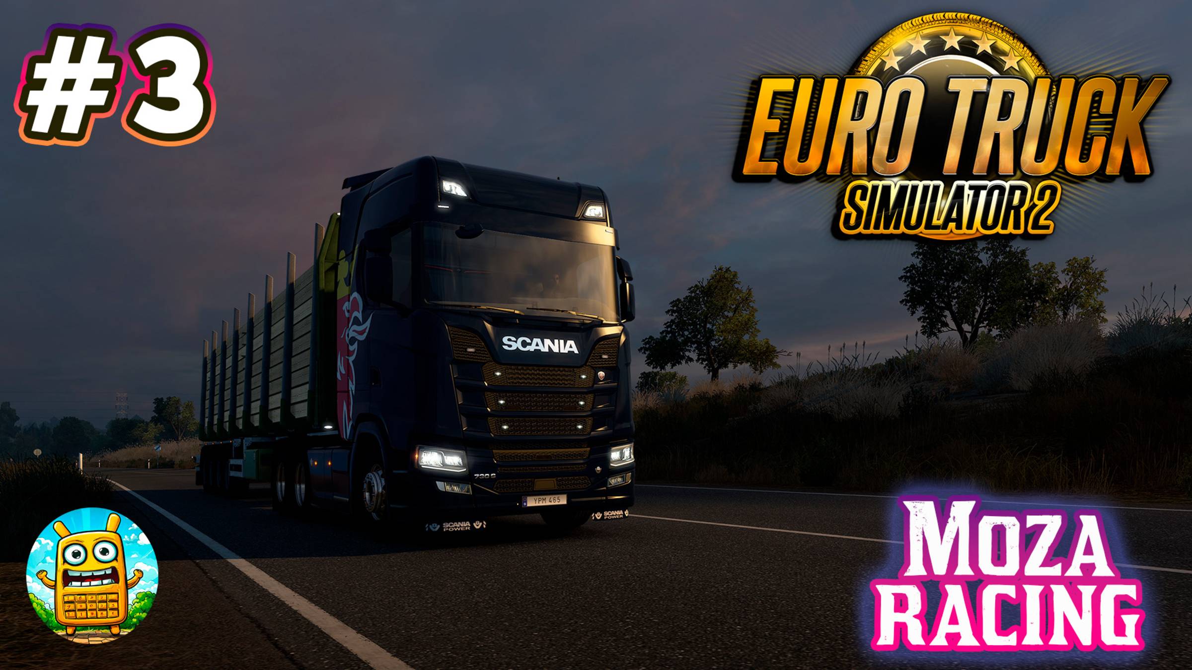Euro Truck Simulator 2 🔴 [Стрим #3] пробуем настроить MOZA Racing R12 V2