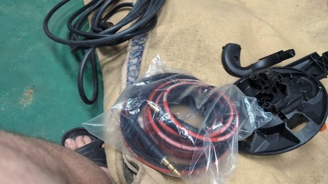 Замена шланга на мойке Stihl RE120