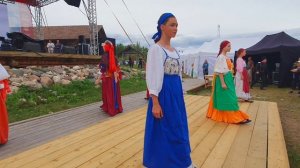 Показы модных коллекций в славянской стилистике. Фестиваль «Небо славян «