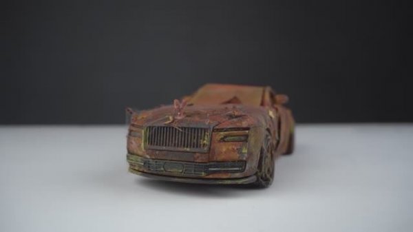 Реставрация модельки Rolls Royce Spectre