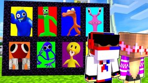 ПОРТАЛ В МИР РАДУЖНЫХ ДРУЗЕЙ в МАЙНКРАФТ ! ДЕВУШКА НУБ И ПРО ВИДЕО ТРОЛЛИНГ MINECRAFT Евгенбро