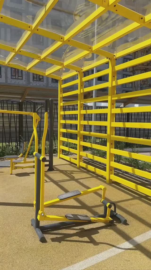 Солнечная воркаут-площадка от IOАМЕТ ☀️💪