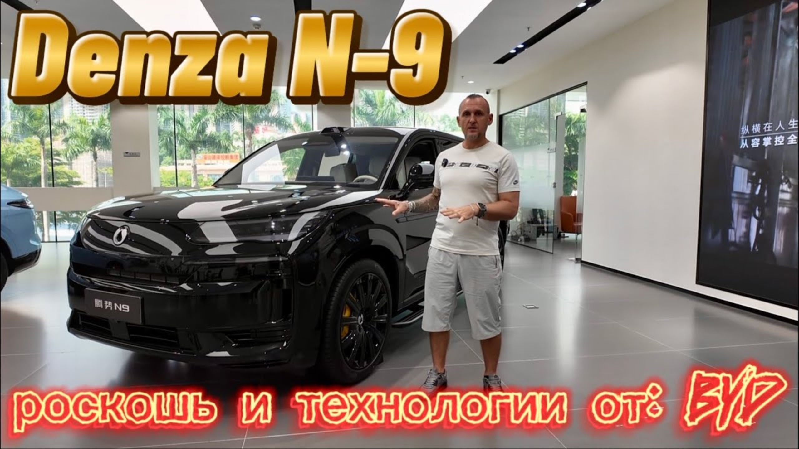Denza N-9 Роскошь и технологии от BYD