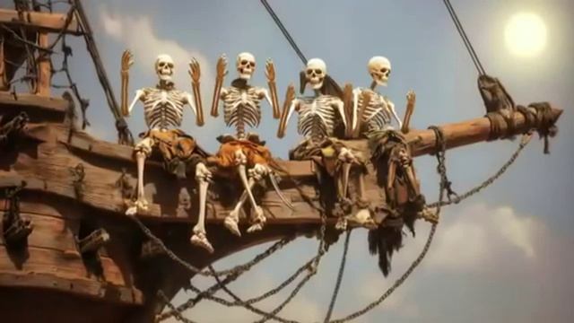 Пиратская / В океане плещется ром...(клип)