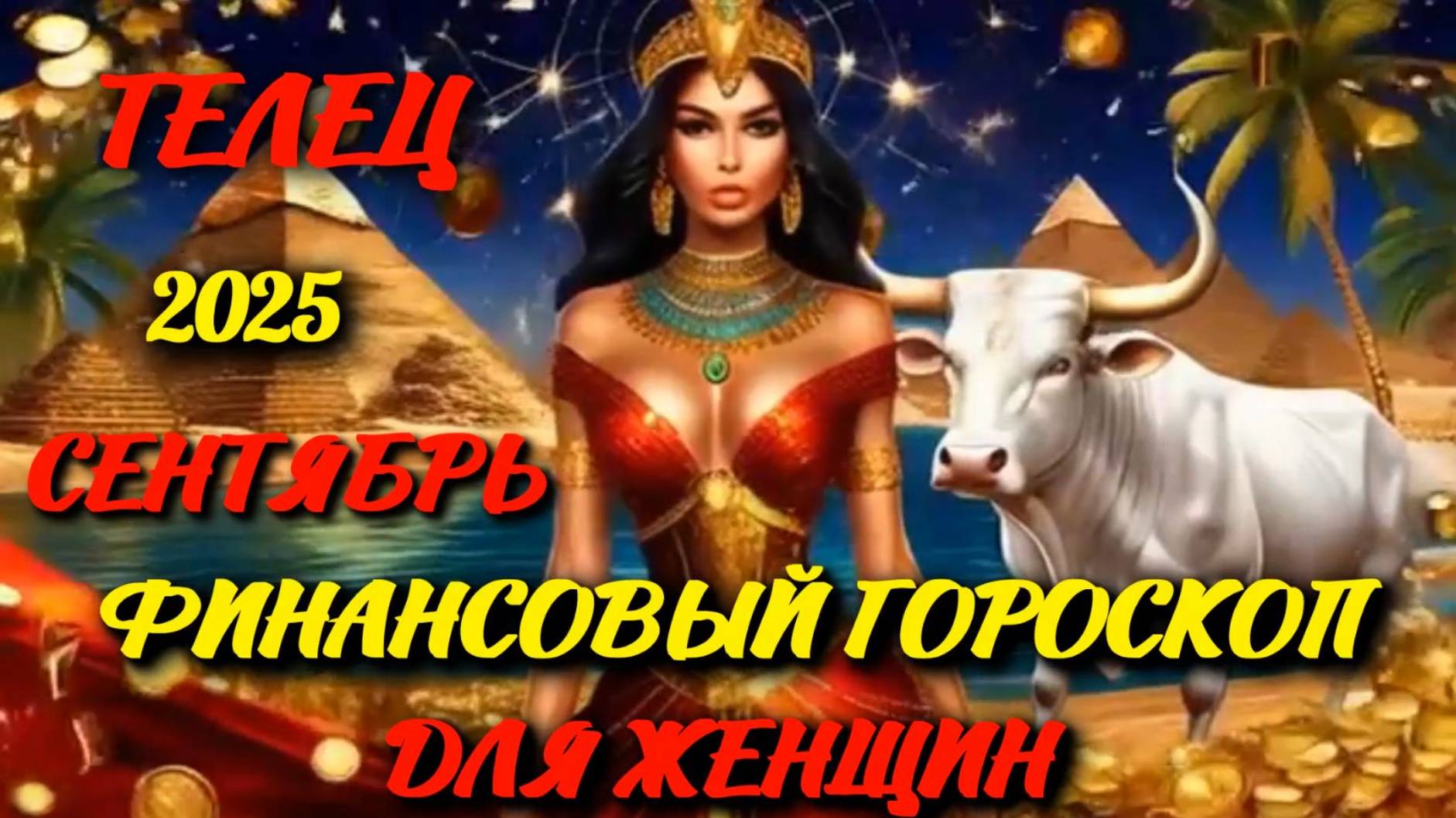 Телец. Финансовый гороскоп для женщин на сентябрь 2025 года. смотреть онлайн