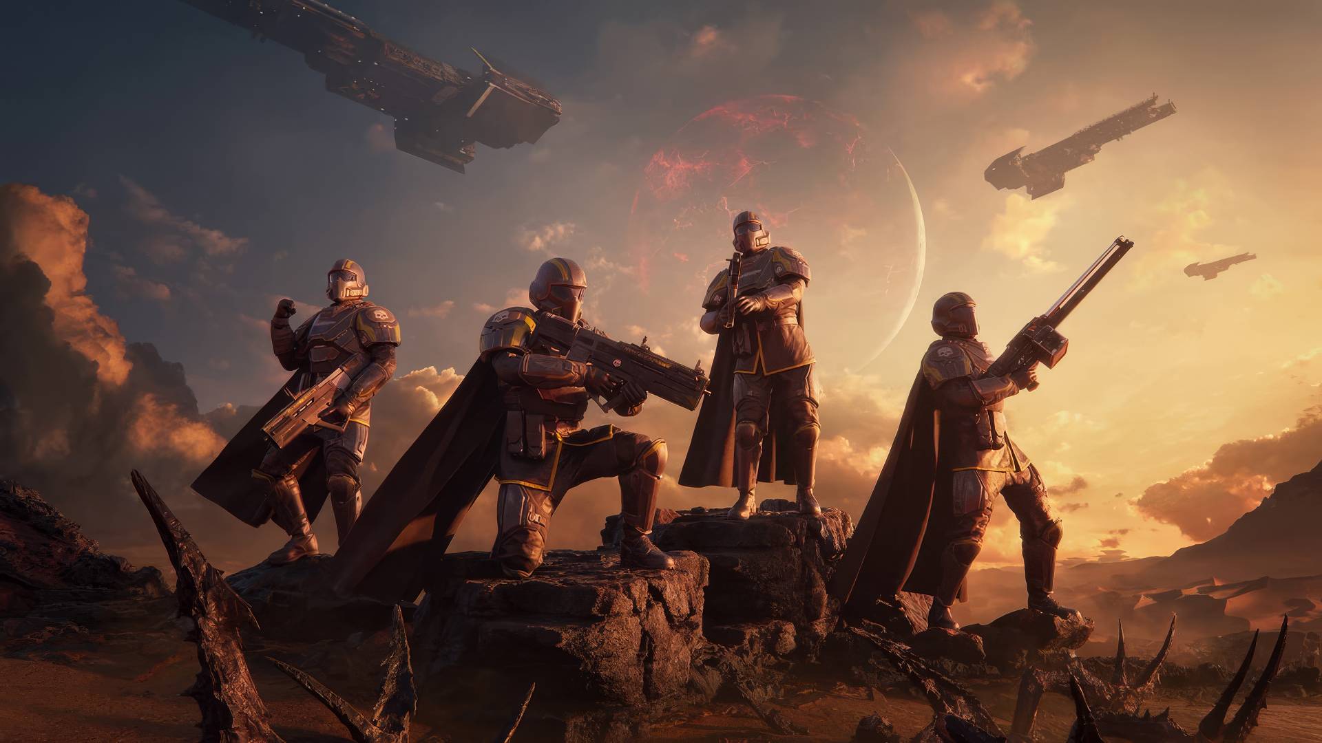 Helldivers 2 или адские десантники. 8ка отправляем материалы. "Чуваки, реально соряныч!"