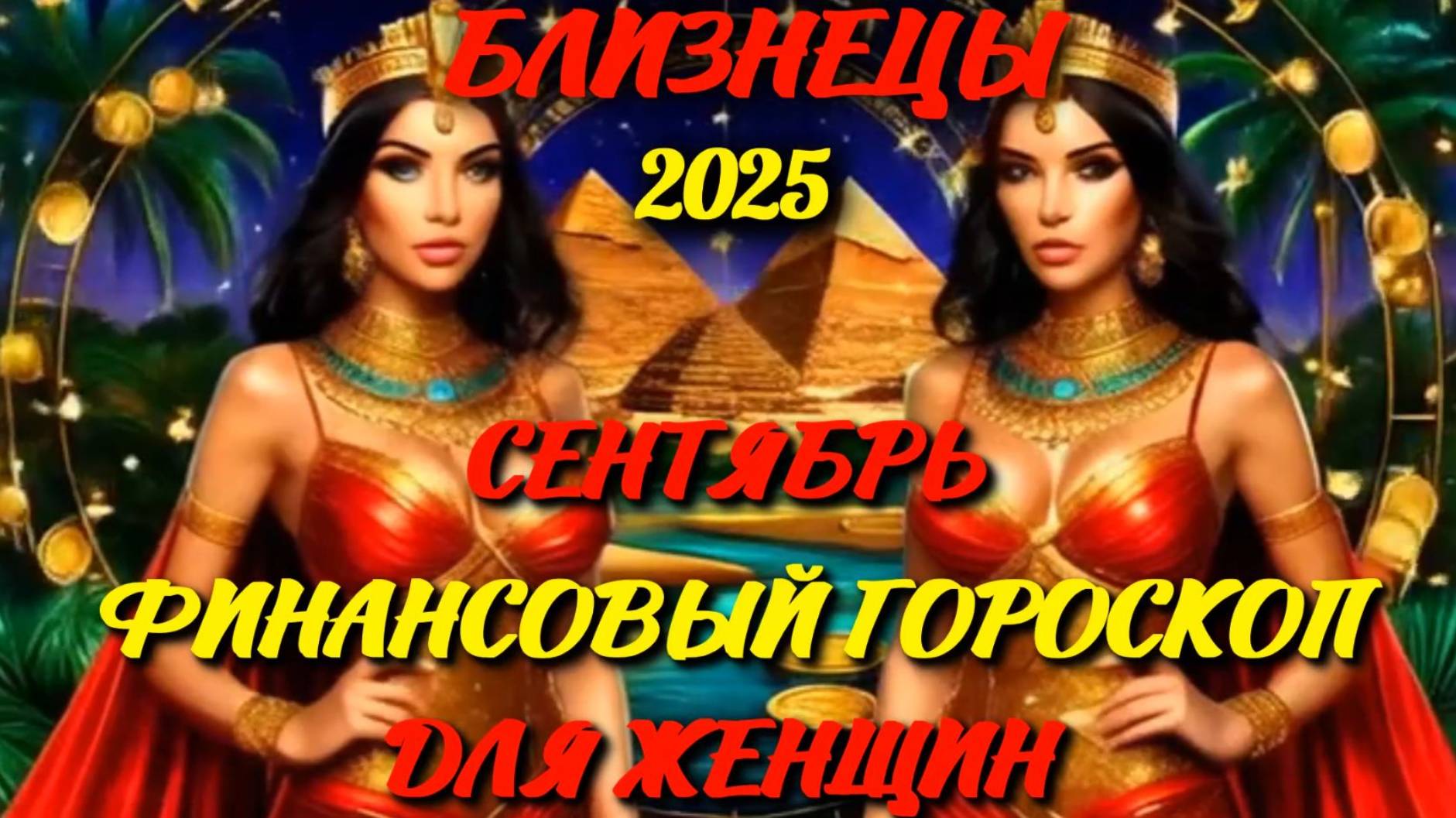 Близнецы. Финансовый гороскоп для женщин на сентябрь 2025 года. смотреть онлайн