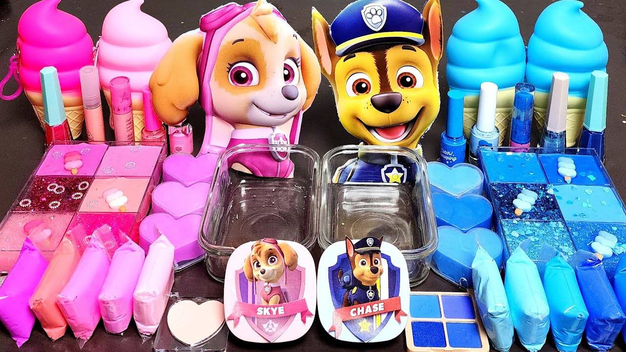 Щенячий патруль спешит на помощь Смешивать Самые Красивые Слаймы ASMR смотреть онлайн