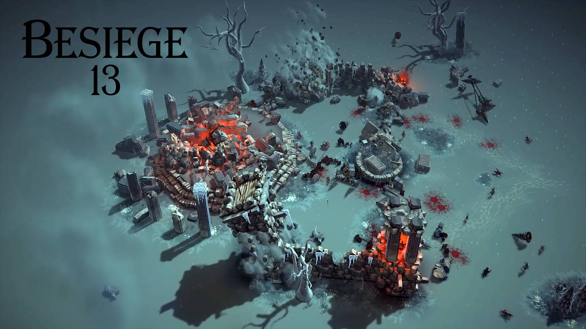 Besiege № 13 (ХОЛОДНЫЙ ОСТРОВ ПАЛ ПОД НАТИСКОМ ДРЕЛИ) смотреть онлайн