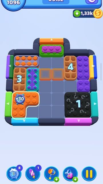 Color Block Jam 1096 уровень (комментарии приветствуются)))