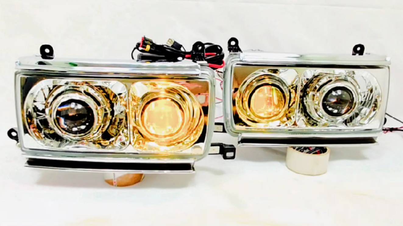 Toyota Land Cruiser 80 супер фары от Ledstudio! смотреть онлайн