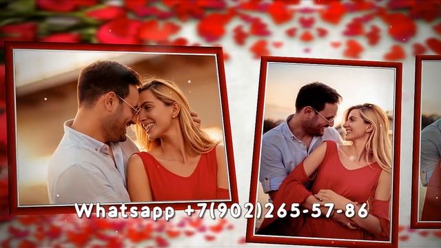 Образец поздравительного ролика на свадьбе из фото и музыки смотреть онлайн