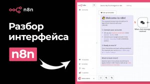 Интерфейс n8n: Полный разбор для начинающих (Ноды, Шаблоны). Урок 3