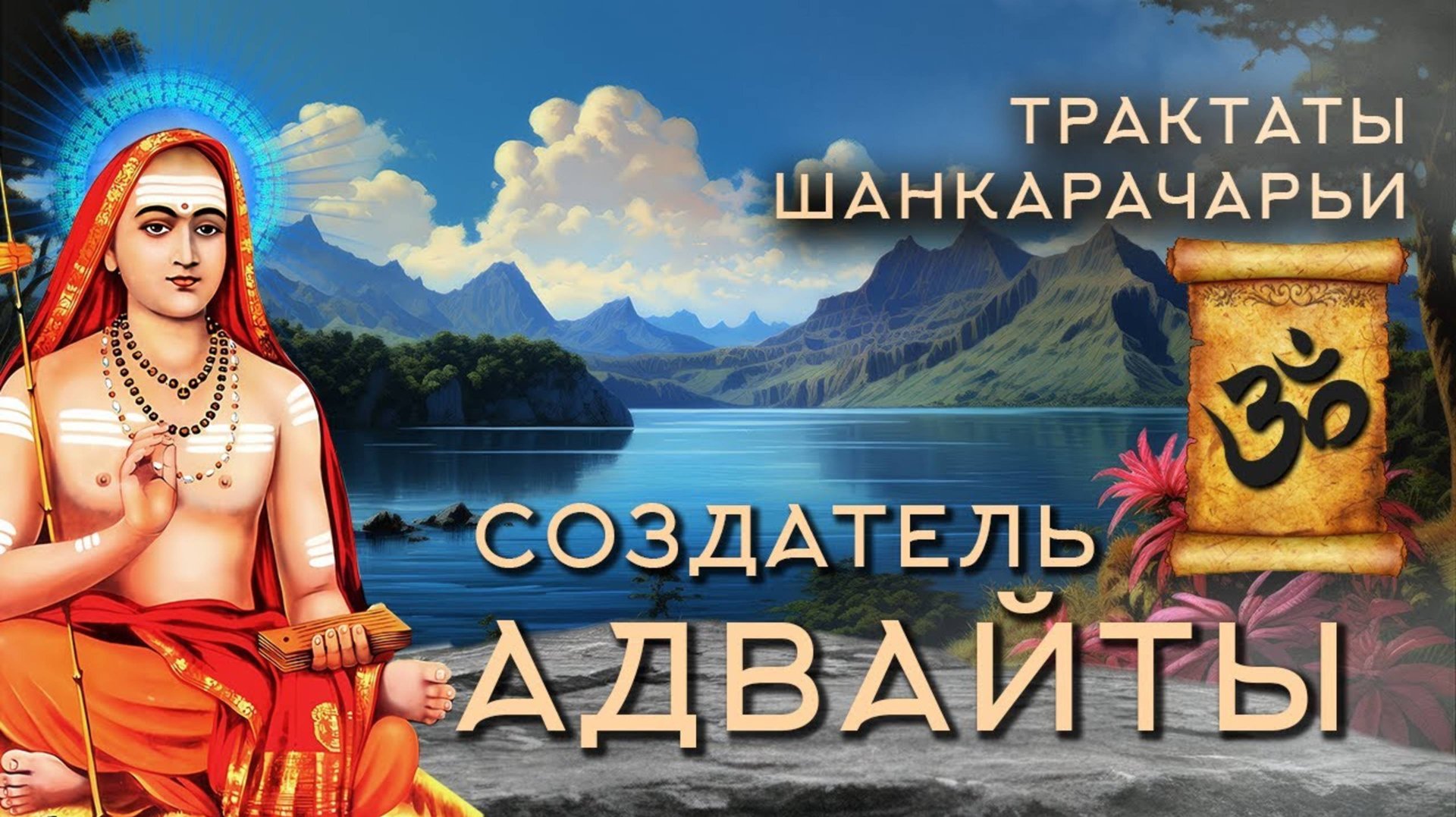 СОЗДАТЕЛЬ АДВАЙТА-ВЕДАНТЫ - Шри Шанкарачарья 🙏 Трактаты. Аудиокнига. смотреть онлайн