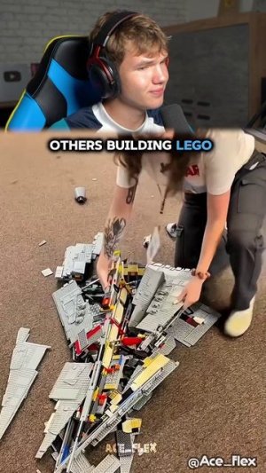 Другие Собирают Лего Против Последнего!🤯🧱 #shorts #шортс #лего #постройка #интересно #фонк #эдит