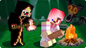 😈 Я СТАЛА КУЛЬТИСТОМ из 99 ночей в МАЙНКРАФТ и НАПУГАЛА ЛЕСКУ! НУБИК