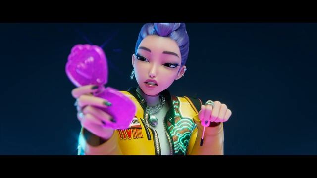 Песня кей поп охотниц на демонов. смотреть онлайн