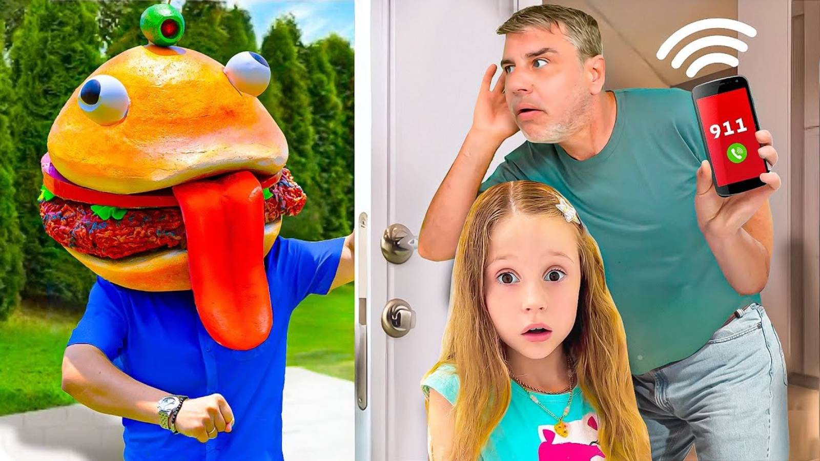 Настя и папа ПРОТИВ мусора