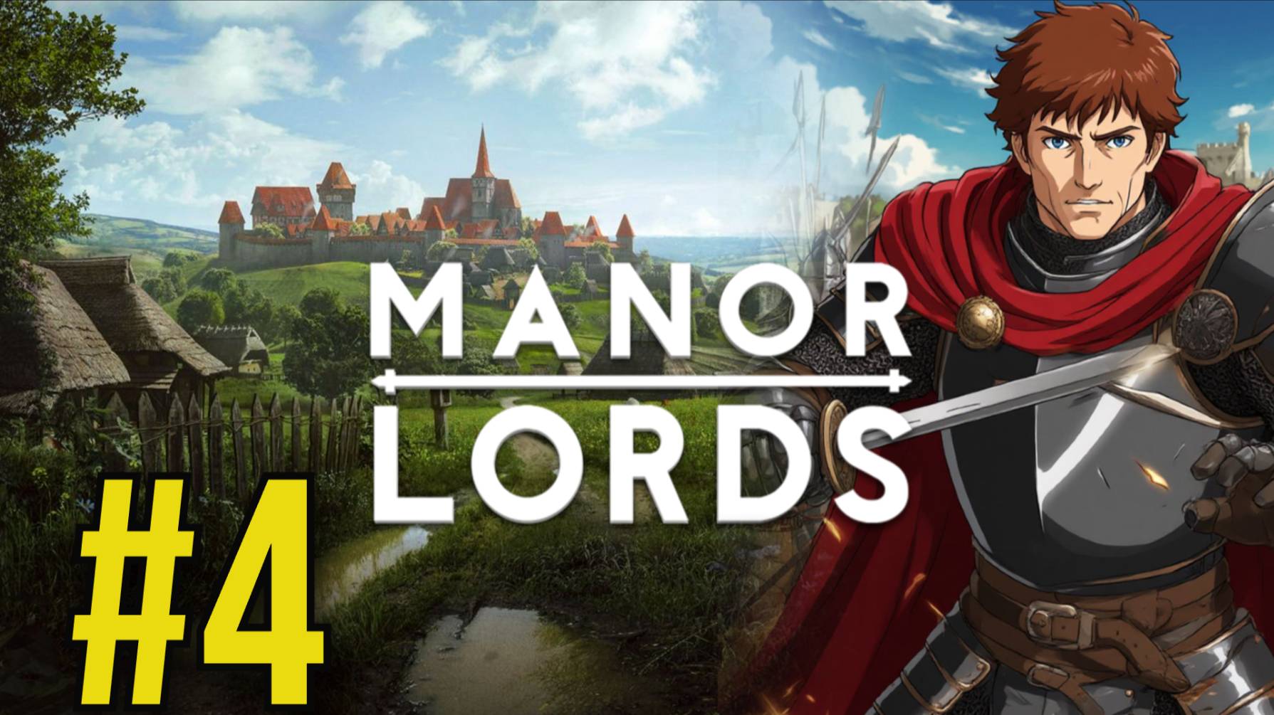 Manor Lords Прохождение(2025) ч4 - Домики