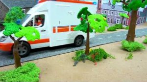 Игрушечный автомобиль спасательной миссии скорой помощи