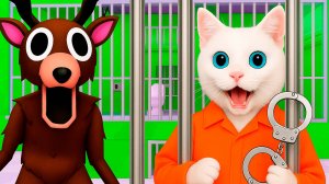 ПОБЕГ ИЗ ЛОГОВА 99 НОЧЕЙ ОЛЕНЯ В РОБЛОКС КОТЁНОК КРОНОС