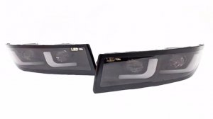 Toyota Land Cruiser Prado 120 фары противотуманные светодиодные. Доработка света фар.