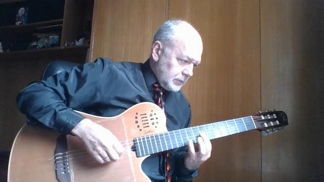 Ma Chere Helene ( из фильма Фантомас) на гитаре смотреть онлайн