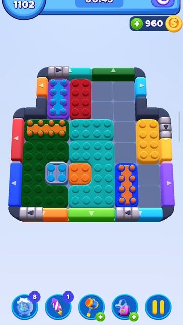 Color Block Jam 1102 уровень