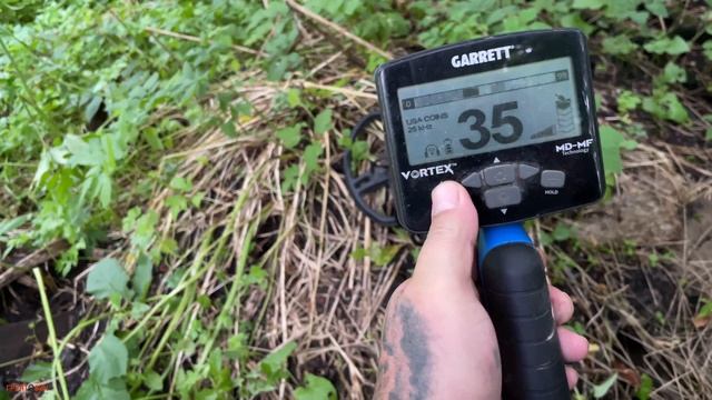 Тест Garrett Vortex на замусоренном месте смотреть онлайн