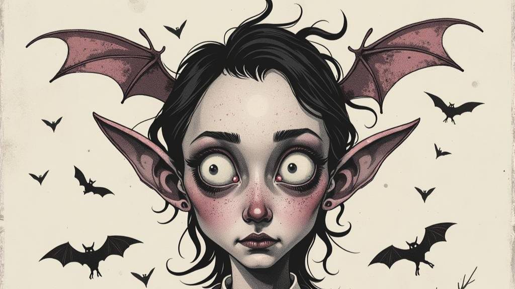 Тим Бертон - эскизы смотреть онлайн