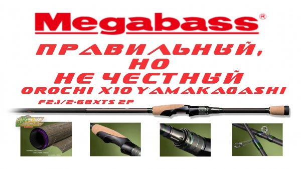Правильный, но не честный ТВИЧ от MEGABASS | DESTROYER OROCHI F2.1/2-68XTS 2P