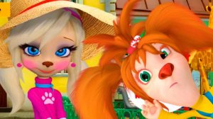 БАРБОСКИНЫ - Мультик для детей - Игра в футбол