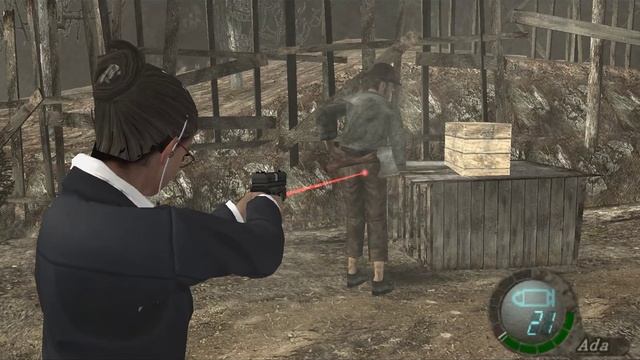 Resident Evil 4 Другие Пути за Ханниган Ферма Спасти Луиса Серый #3