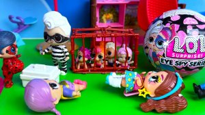 МУЛЬТИК ЛОЛ😜 Малыши в ловушке😱 Какой супергерой их спасет? lol eye spy НОВЫЕ ЛОЛ